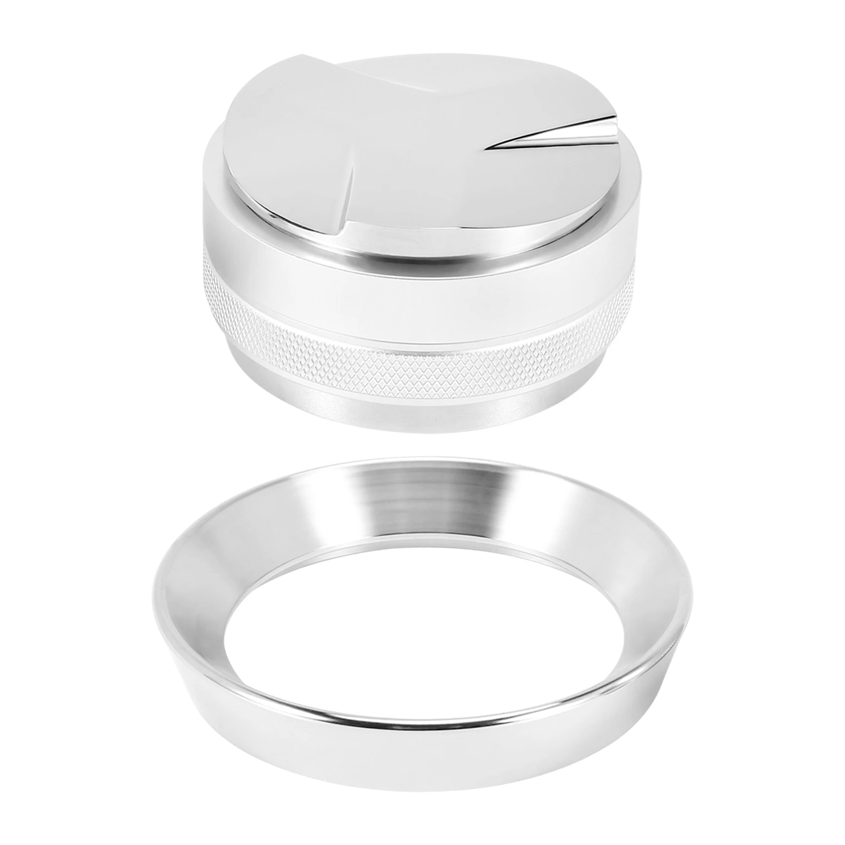 AA94-53Mm Espresso Tamper & Coffee Distributor And 54Mm Dosing Funnel Set - Fits 54Mm Portafilter, Adjustable Depth