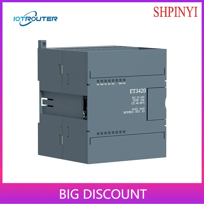 Serial Server RS485 AI to 4g Rail Wireless Industrial Network Communication Modbus TCP to RTU Module MQTT Iot Gateway