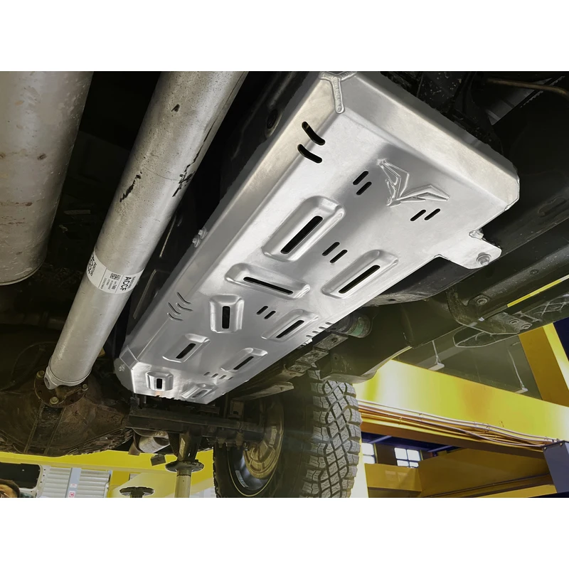 Full Coverage 8mm Skid Plate for  Silverado 1500/2500/3500  Accessories Aluminum-Magnesium Alloy Off-Road Armor