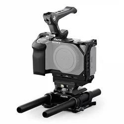 TILTA for Sony ZV-E1 Camera Cage Kit with Silicone Grip Dslr Rig Cold Shoe Nato Handle Quick Release Plate for Arca-Type