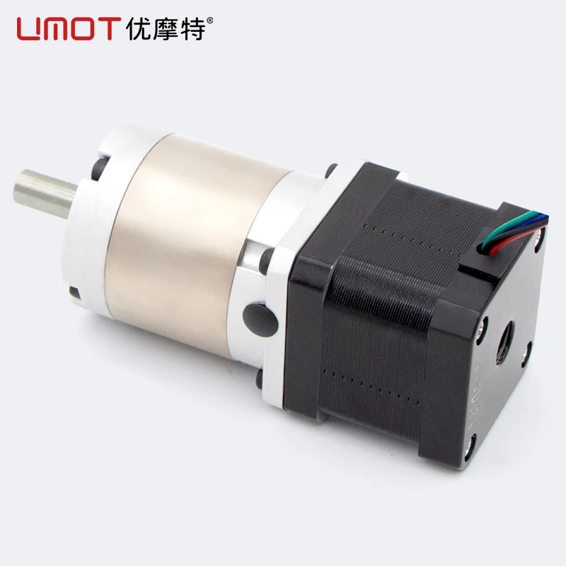 UMOT Nema 23 High Precision Planetary Gear Stepper Motor Gearbox Speed Reducer 1:5/1:7/1:10/1:16/1:20/1:25/1:35/1:40/1:50/1:70