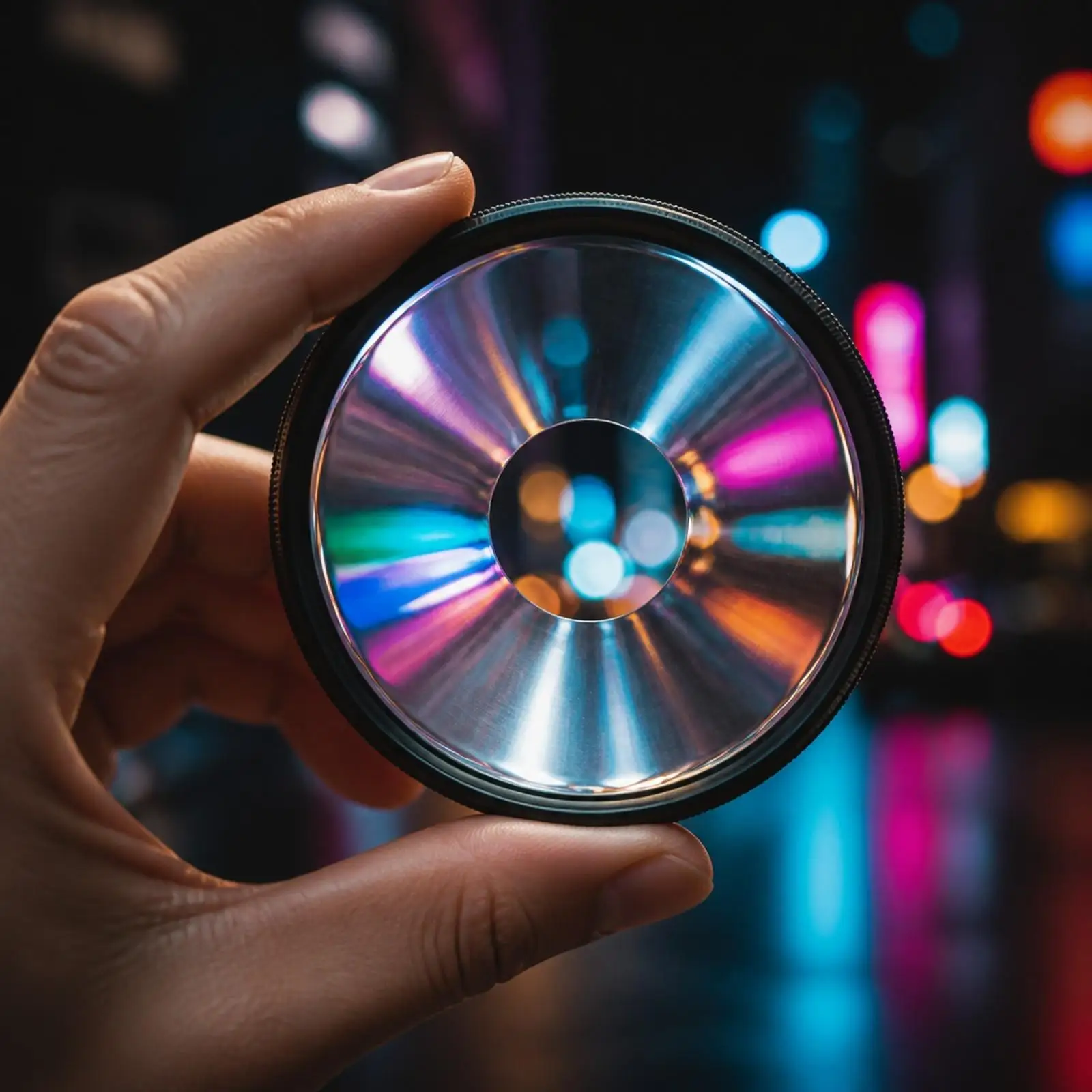 Circular Special-Effects Camera Lens Companion Optical Vortexal Effect Camera Lens Companion Creative for Videographers,