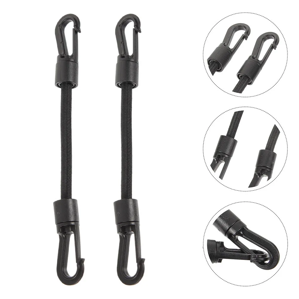

8Pcs Bungee Cord with Hook Set for Boat Kayak Docking Camping Equipment Tie Down Outdoor Travel Essential Accessories
