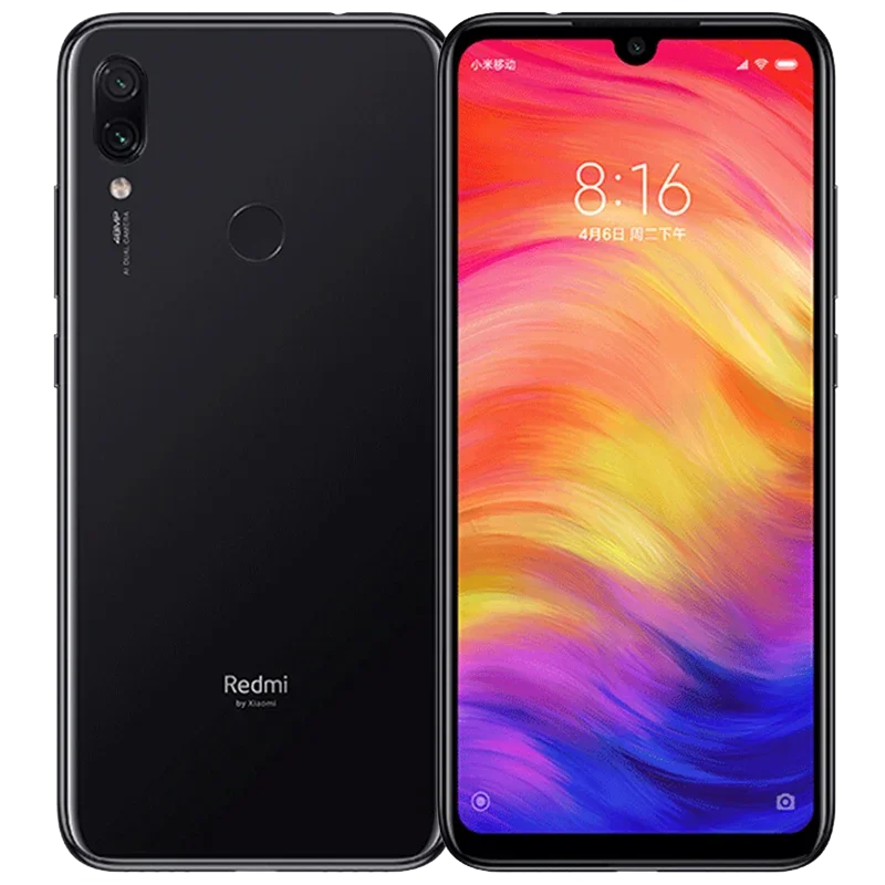 Global version Xiaomi Redmi note 7 pro cellphone Snapdragon 675 with 48.0 MP Camera Fingerprintused phone