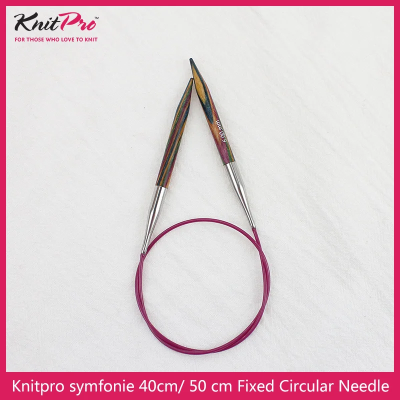 1 piece Knitpro Symfonie 40cm /50cm Fixed Circular Needle