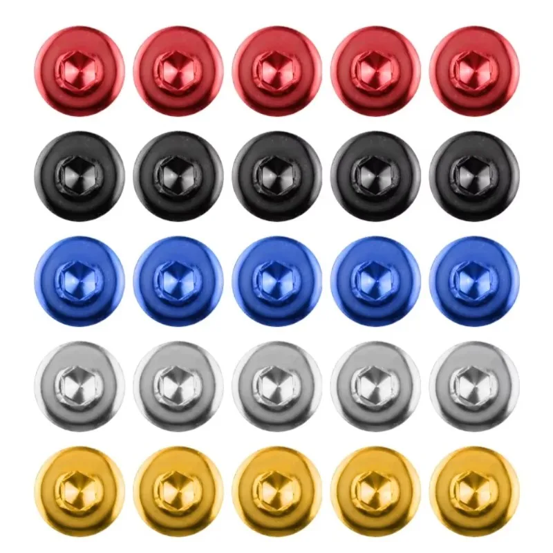 أخبار 5/6 مللي متر 5/10 قطعة مسامير المقبس السداسية ، مسامير ملونة مع غسالات ومسامير دراجة نارية تعديل جيد #5