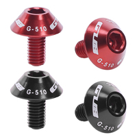 2pcs/lot GUB G-510 Bicycle Water Bottle Cage Bolts Bike Kettle Rack Fixed Screws