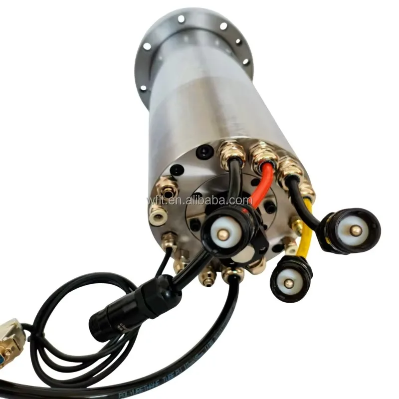 Permanent Magnet Spindle Motor HSK40 Max Speed 30000rpm Synchronous 12kw  380v 125mm ATC Motor HSK Spindle