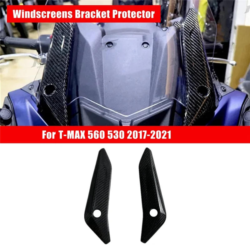 

Powerful Carbon Fiber Motorcycle Windshield For YAMAHA T-MAX 560 530 Tmax560 Tmax530 2017-2021