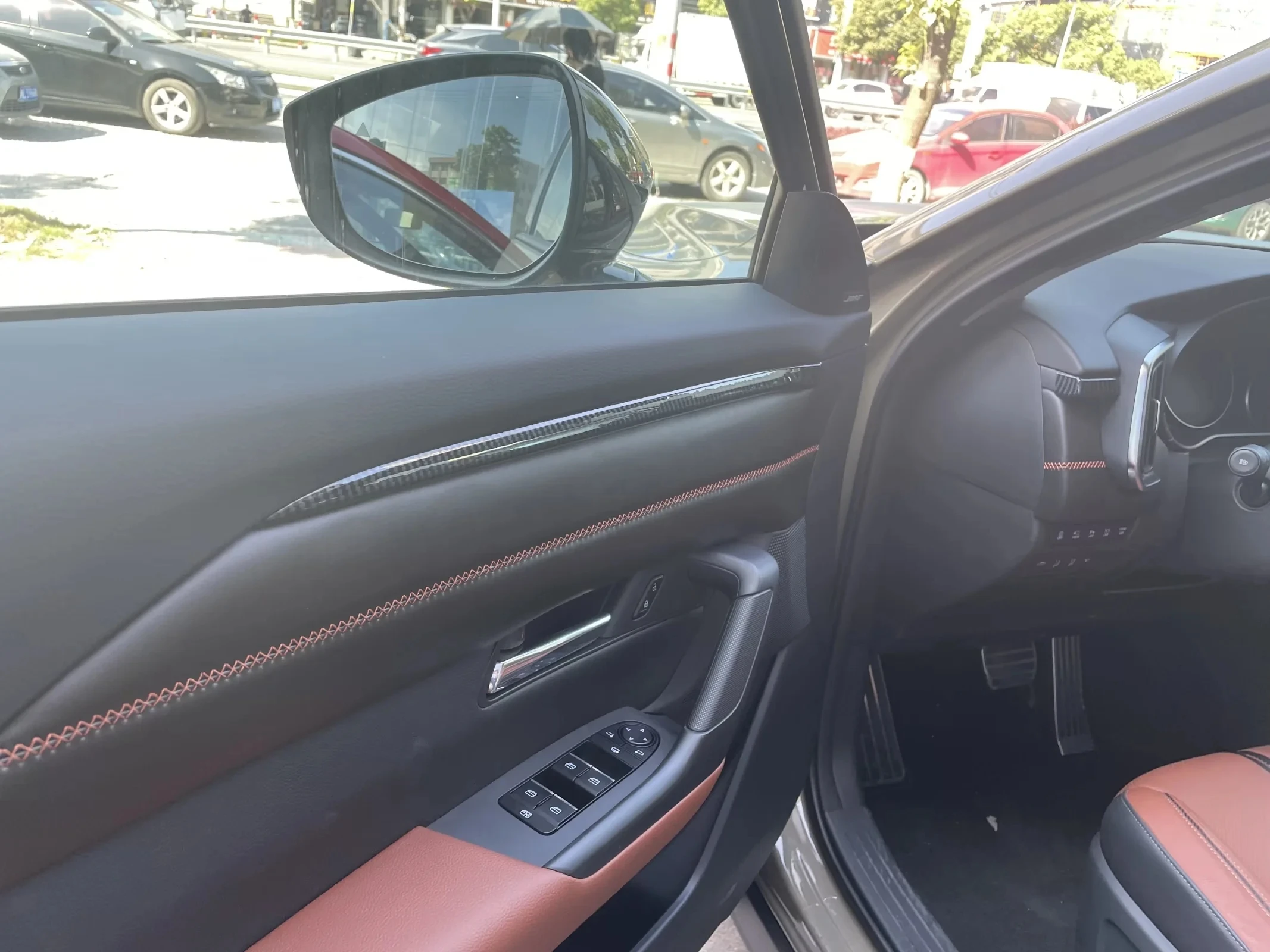 For Mazda CX-50 CX50 2022 2023 2024 LHD Door Armrest Window Buttons Trim Inner Door Strip Bowl Frame Panel Cover Car Accessories