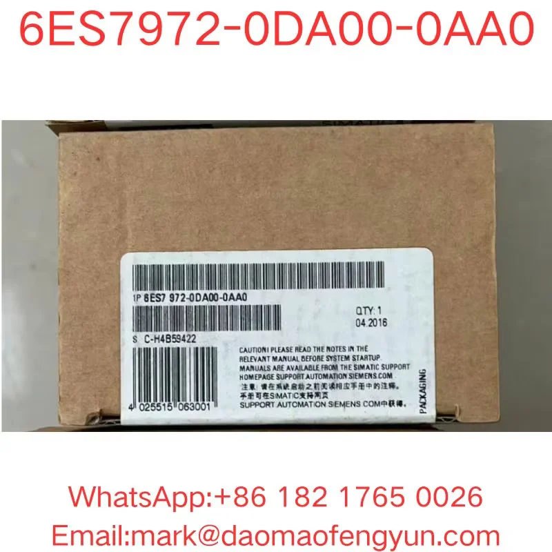 6ES7972-0DA00-0AA0 Brand New SIMATIC DP, RS485 terminating resistor, for terminating PROFIBUS/MPI networks
