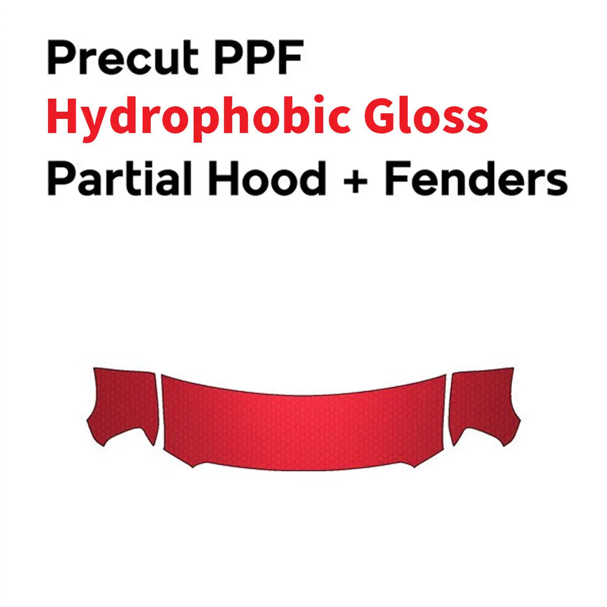 

PreCut PPF Paint Protection Film Clear Bra for GMC Sierra 2500 3500HD 2015-2019 Partial Hood Fenders Mirrors