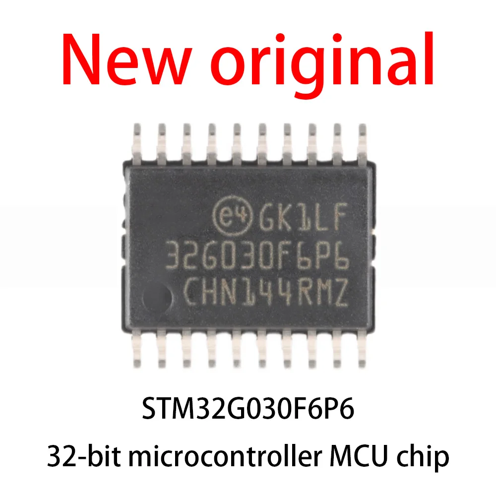 10-50Pcs/Lot New original STM32G030F6P6 STM32G030 TSSOP-20 ARM chip 32-bit microcontroller MCU ﻿New