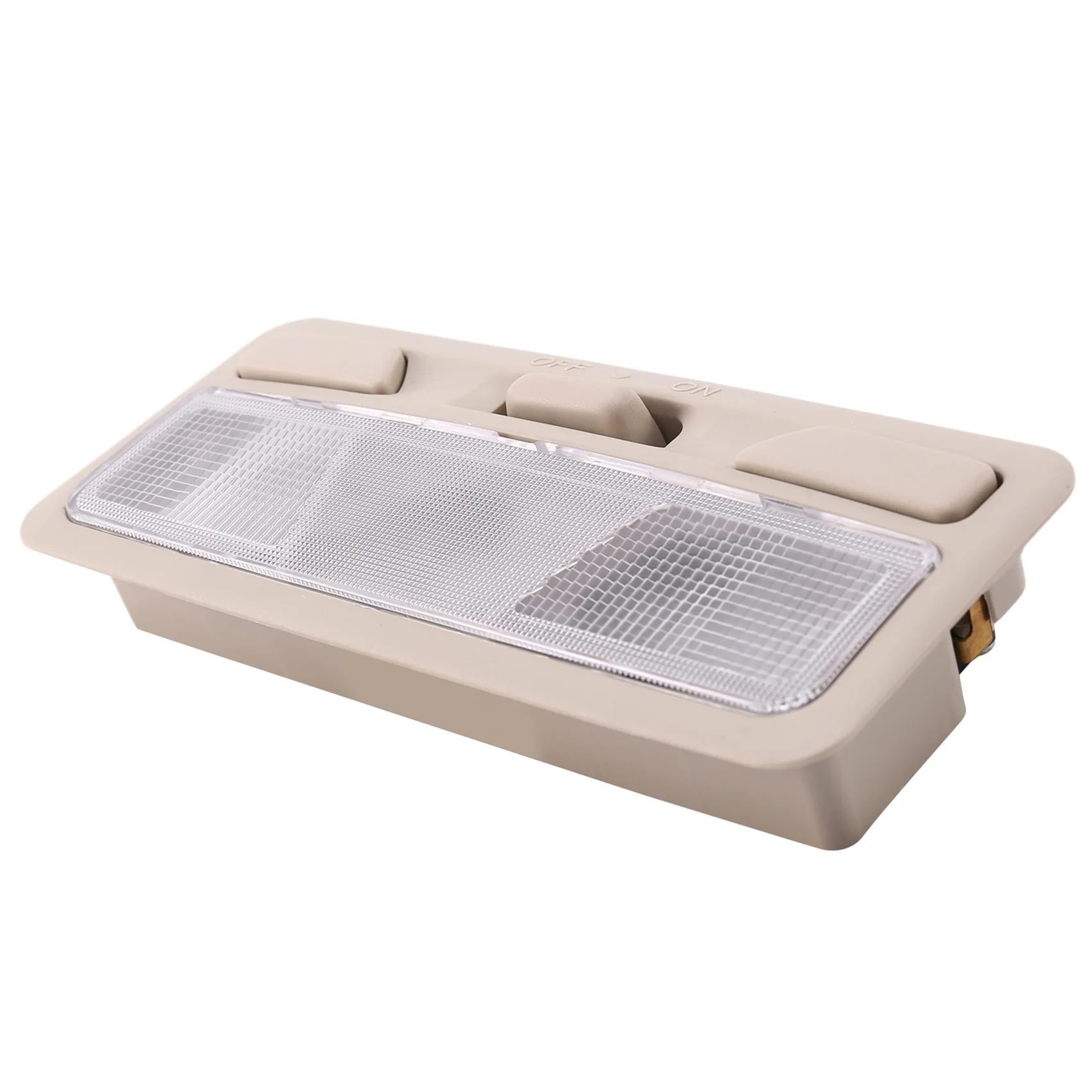 3 أزرار مصباح خريطة داخلي قبة ضوء القراءة لميتسوبيشي باجيرو شوغون مونتيرو V73 V75 V77 MK3 بيج