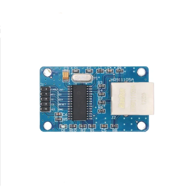 ENC28J60 RJ45 Network SPI Interface Mini Module for Ethernet MCU Development Boards