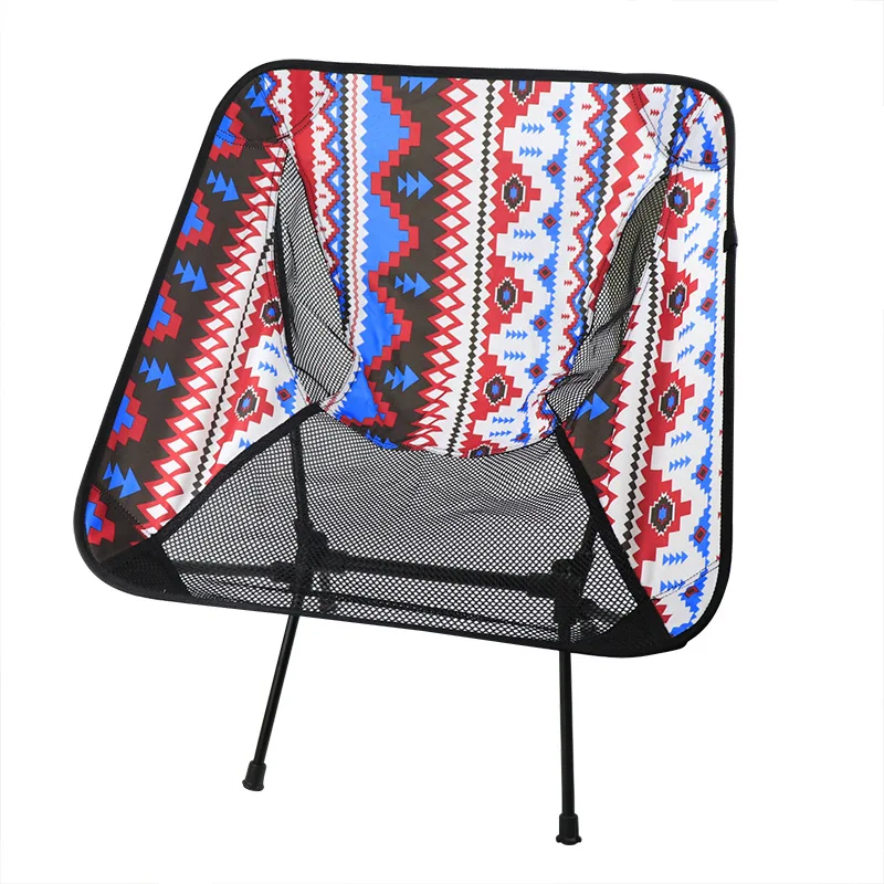 Folding Portable Camping Chair Leisure Beach Garden Moon Chair