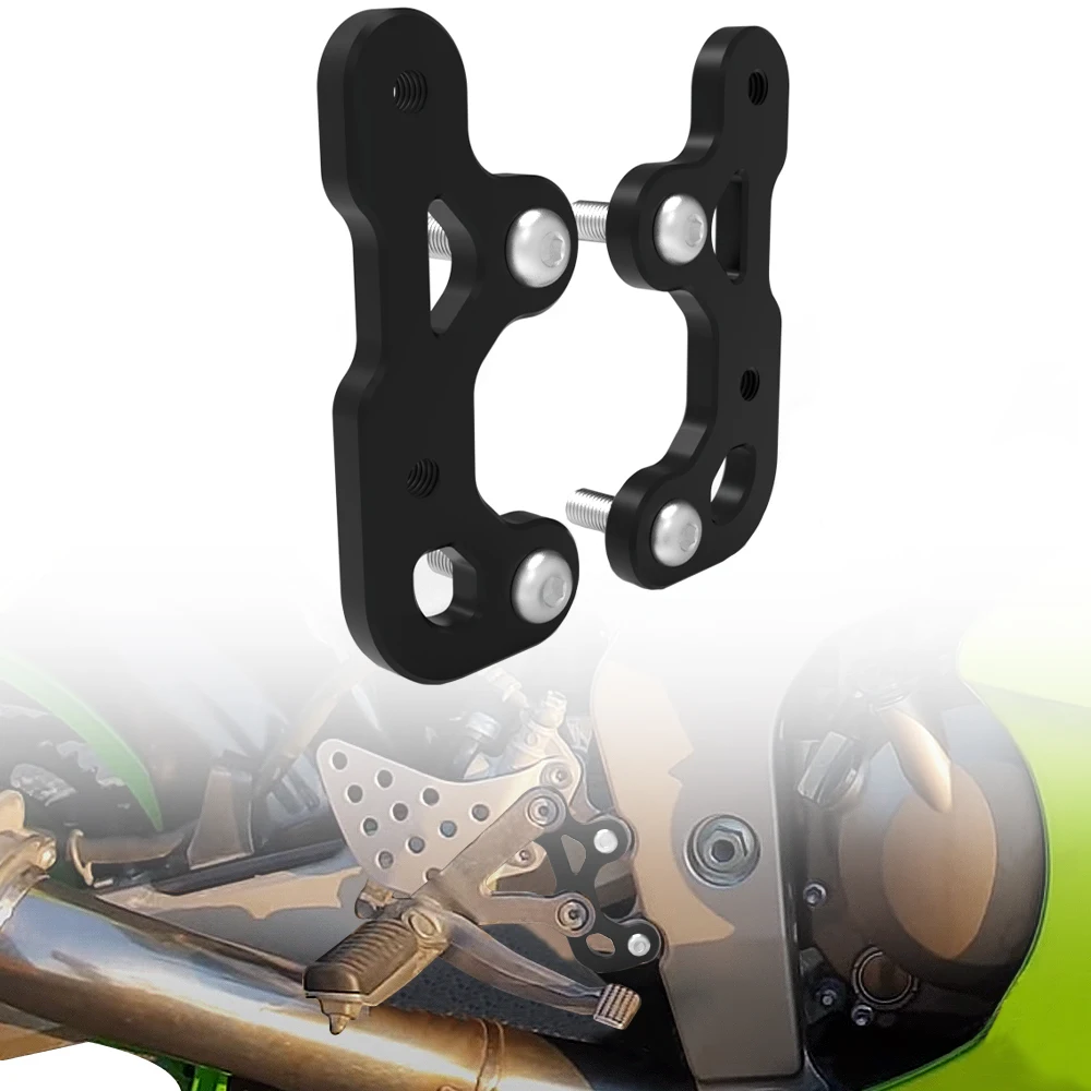 

Motorcycle Riser Plates Rearsets For KAWASAKI NINJA ZX6R 1998-2002 ZZR600 2005-2008 NINJA ZX9R 1998-2003 Adjustable Footpeg Kit