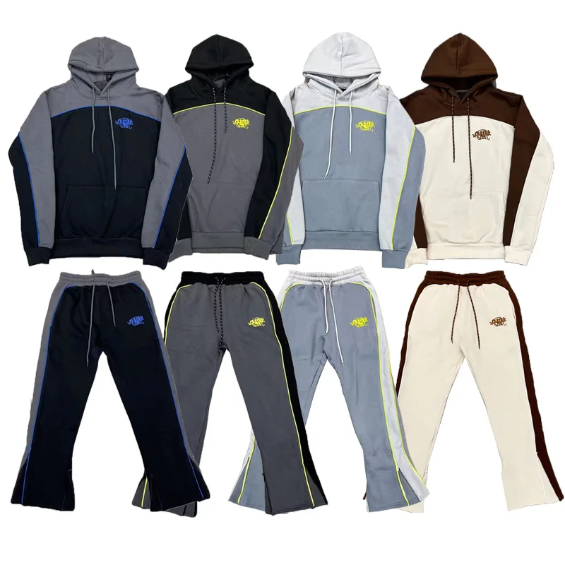 

Pink Pig Casual Loose Fit Hoodie ex Sweatirt with Chest Letter Print Daily Wear Long Sve Fce Lined Streetwear