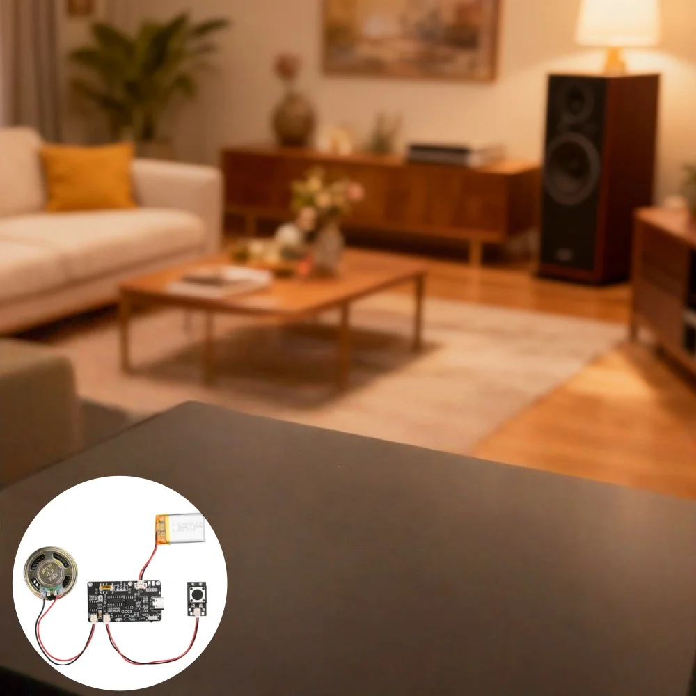 GC03 Recording Card Movement Creative Gift Box Christmas Birthday Card Music Cover Wall MP3 Download Voice Module TYPE-C