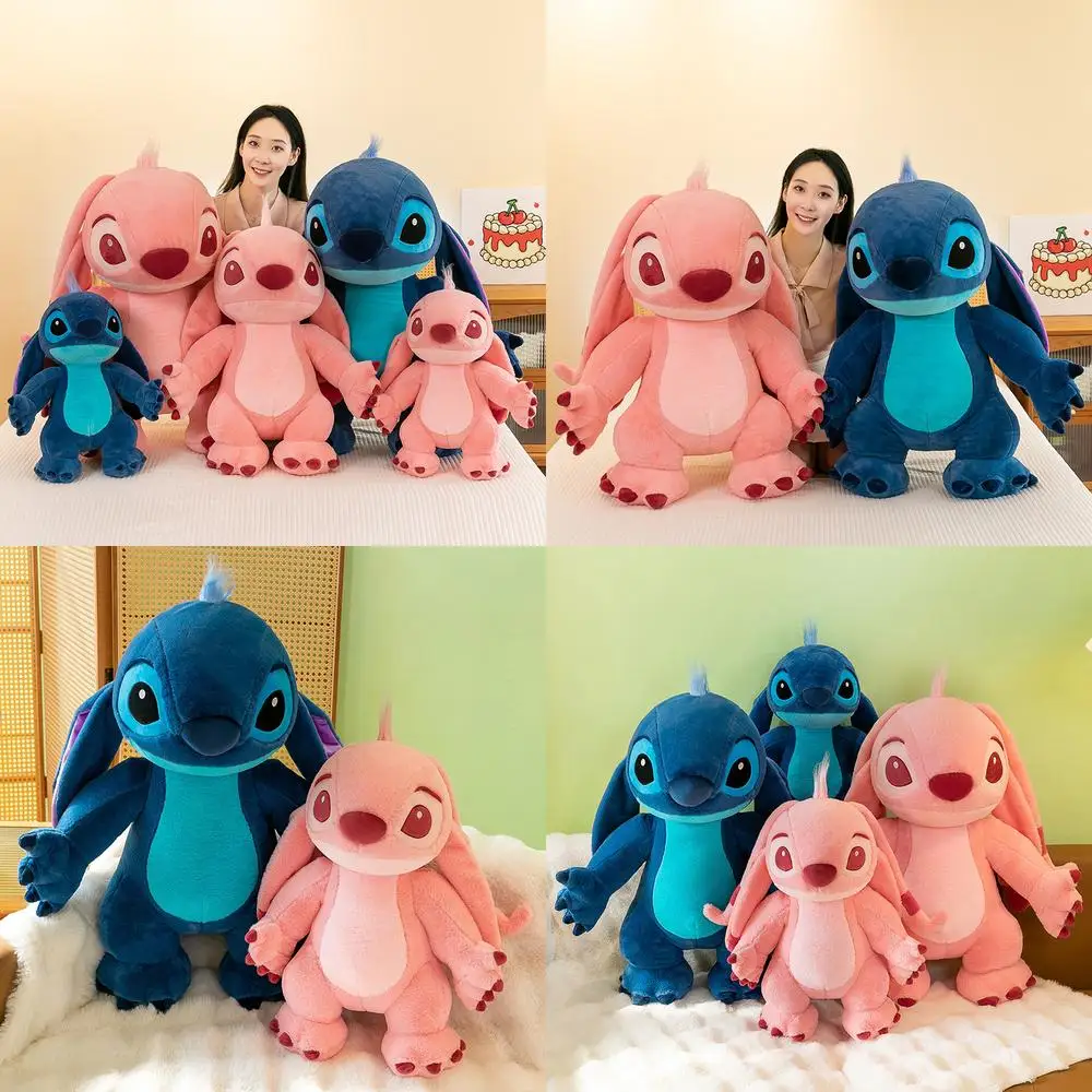 

Disney Kawaii Stitch плюшевая игрушка Stich мягкая кукла плюшевая стоячая версия детский подарок на день рождения подушка для машины с когтями оптом