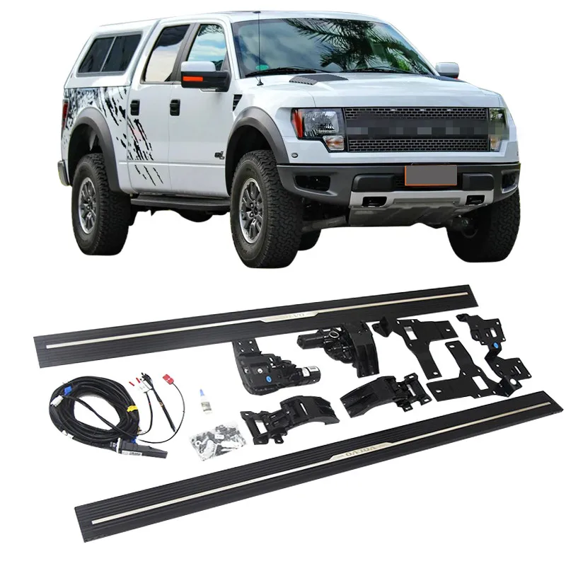 klt-A-201-High Quality Aluminum Electric Running Board Electric Side Step Power Step for F150 2009+