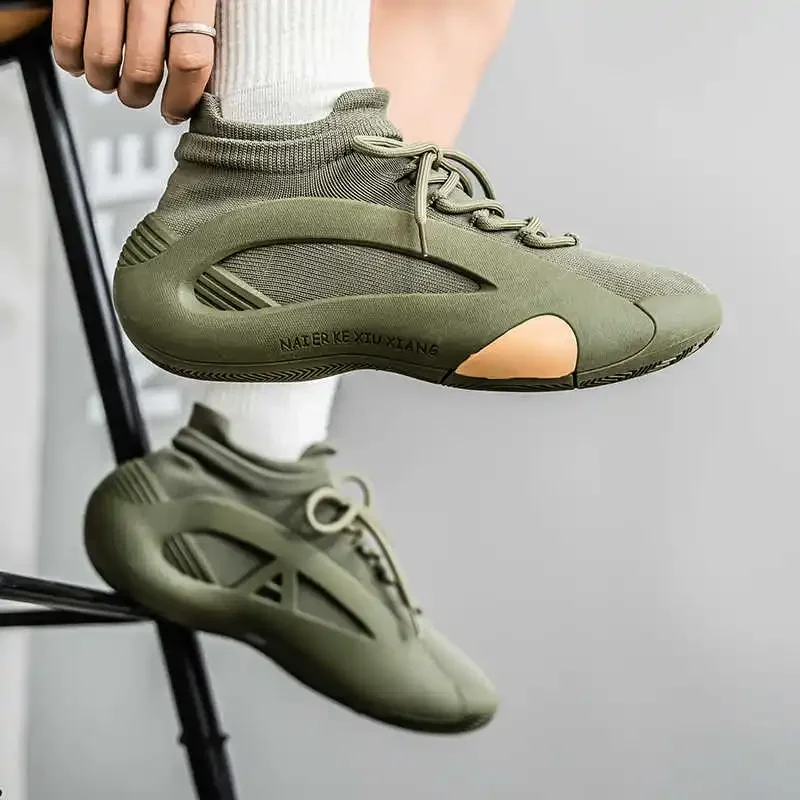 Suola in gomma Autunno-primavera Sneakers bianche Uomo Tessuto Gioventù Tennis Scarpe da uomo Modelli Sport Topanky Speciale Carattere Tens largo