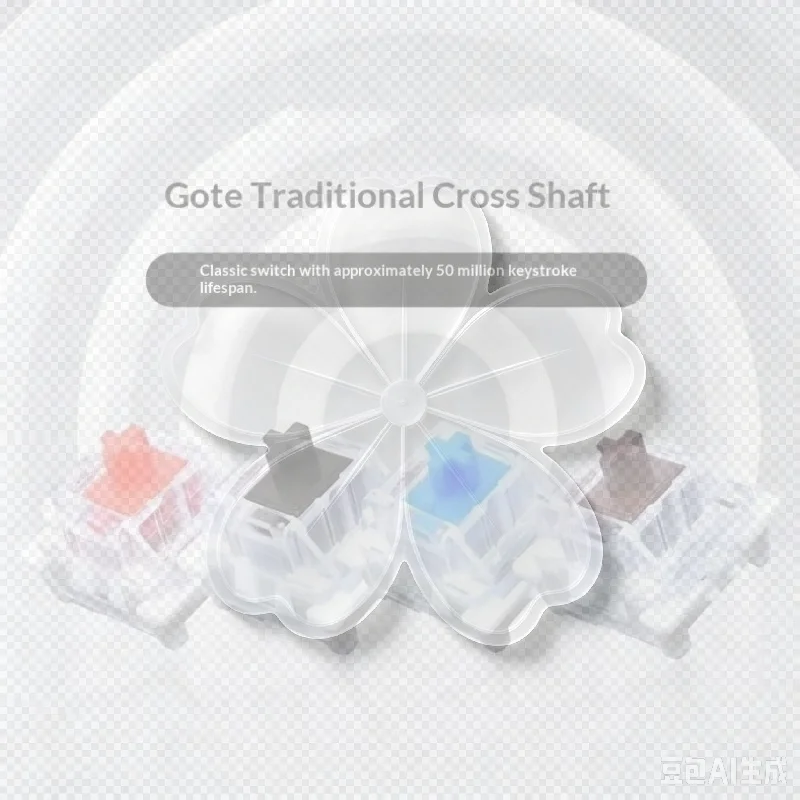 Mechanical Keyboard Switches With Clicky Feedback And Switch Puller For Mechanical Keyboard Building Gaming Typing