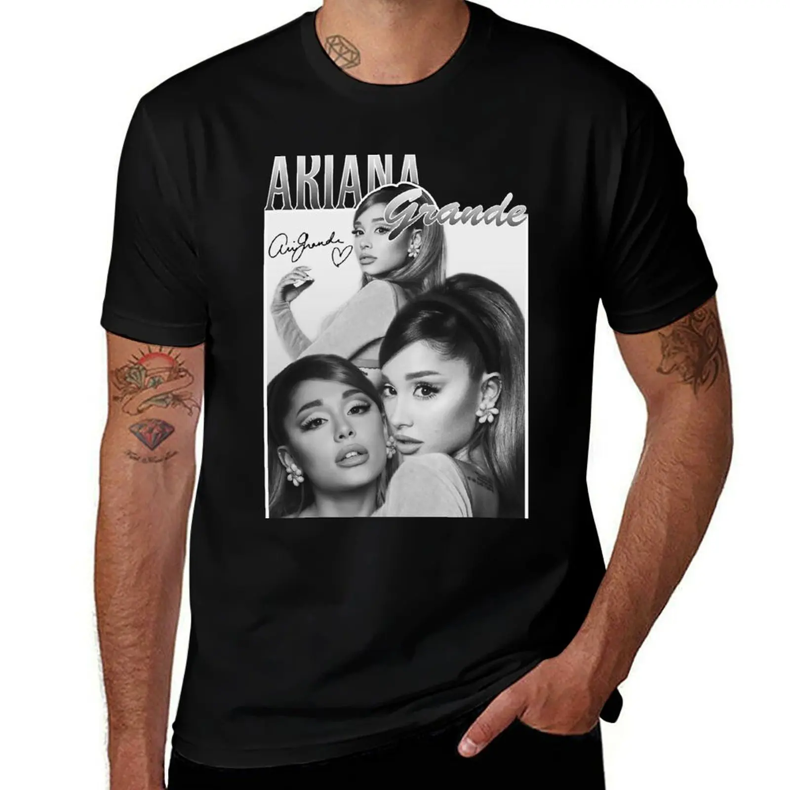 

AriaanGrrande, Radiant Resonance T-Shirt t shirts for man cotton funny man t shirts high quality luxury brand T-Shirt