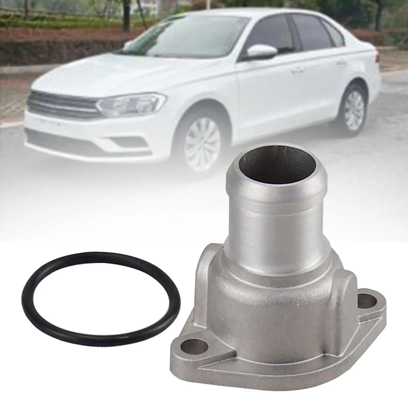 Koelvloeistofflens Metalen motorkoelvloeistofslangflens voor voertuig 026121144E