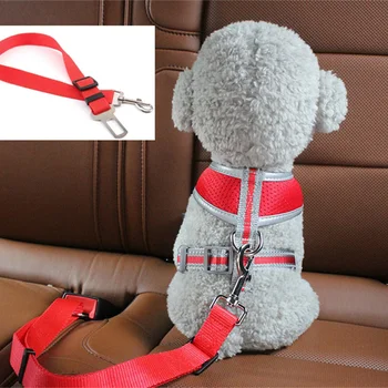 Ceinture de sécurité de voiture pour chien et chat, 1 pièce,...
