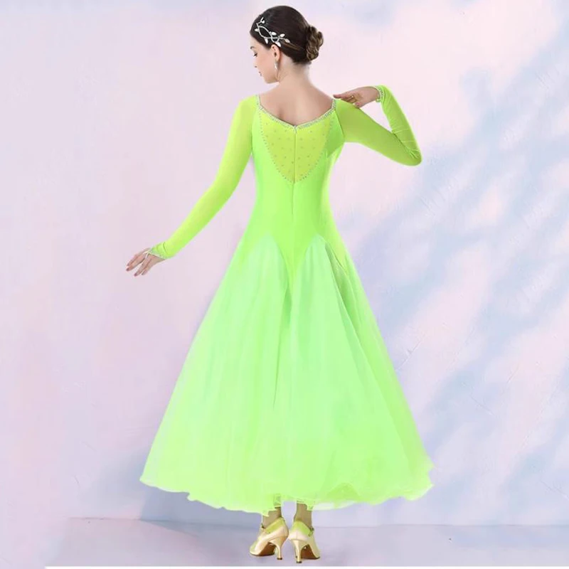 Ballroom Dance Competition Dresses Standard Women\'s Performance Clothes  2024 New Party Tango Waltz Modern Stage Wear Costume