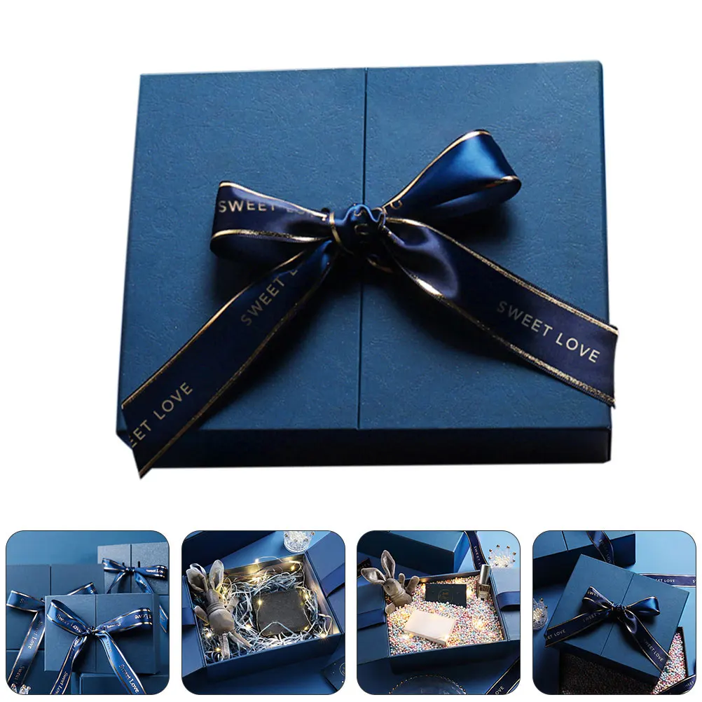 

Gift Box Small Bowknot Case Extra Large Decorative Valentine's Day Cardboard Packaging