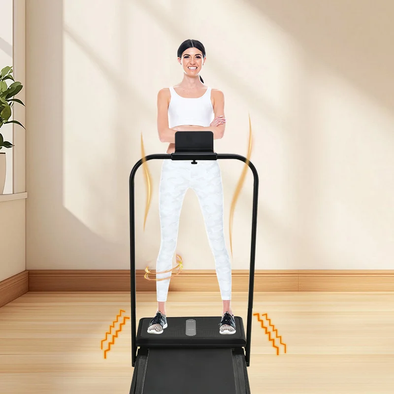 3-in-1 Under Desk Walking Pad with Vibration Home Treadmill with LCD Screen