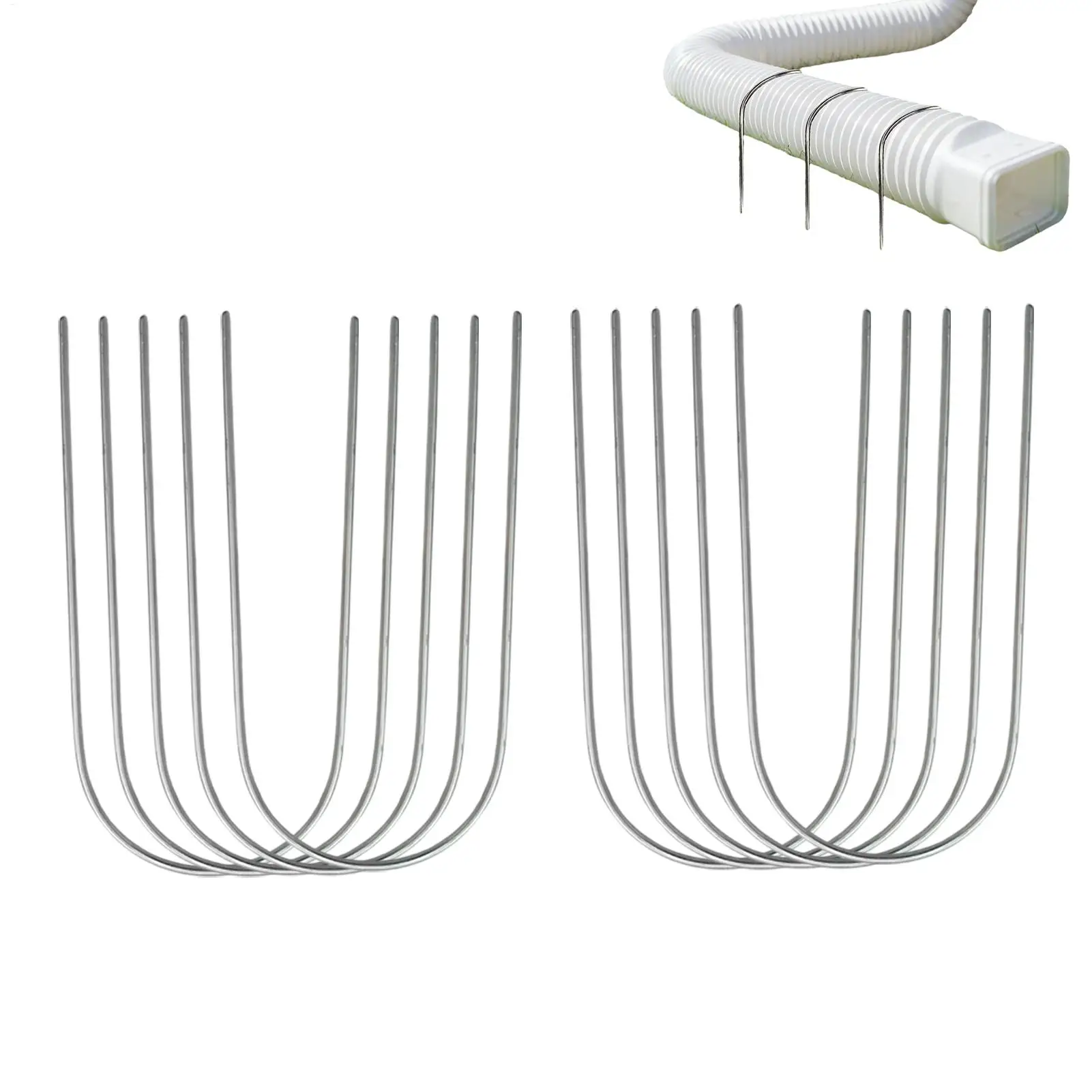 

Downspout Extension Stake Foundation Protection Fixer No-drill Downspout Pin For Rain For Homeowner Garden Yard Seasonal