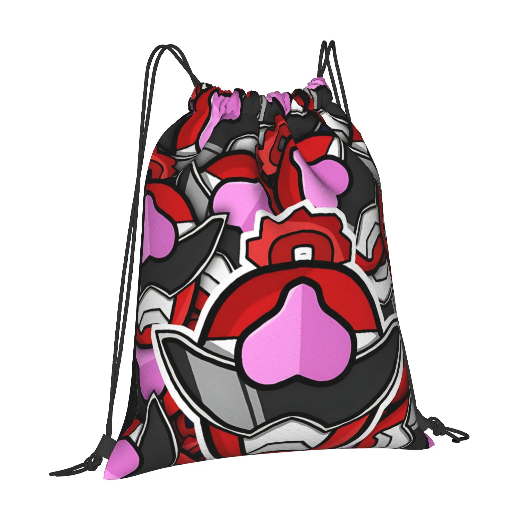 For travel Pouch Super Sentai best gift Kawaii Drawstring Bags Sports Shoe Clothes Storage Multi-function Teen Portable Rucksack