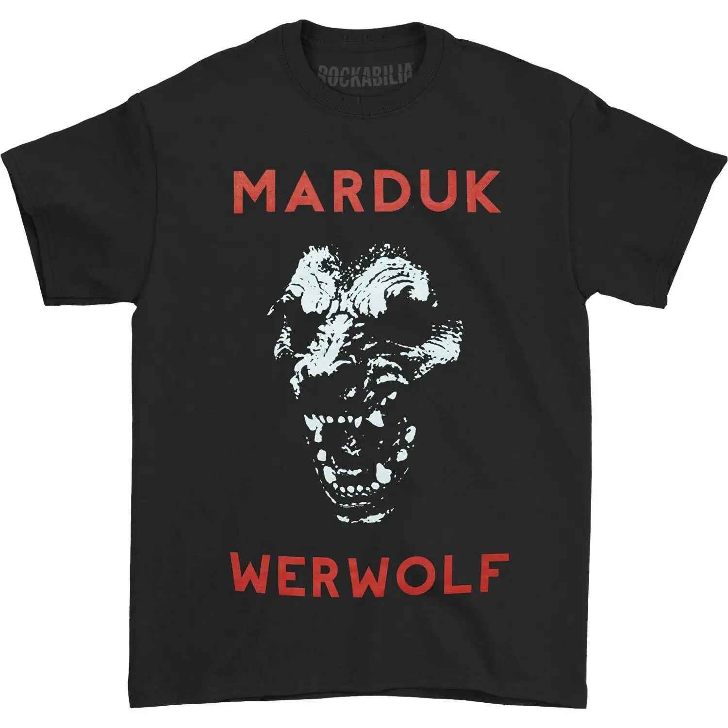 

Men's Marduk Werewolf T-shirt Large Black