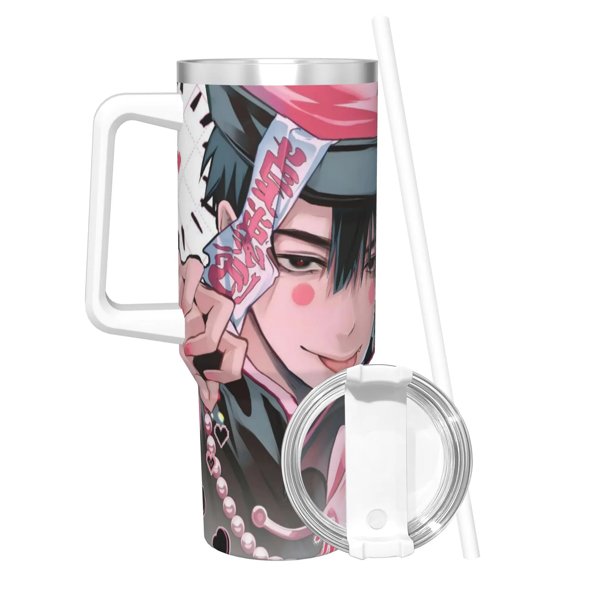 40OZ Stainless Steel Tumbler Aliens Stages Anime Thermal Cups  Insulated Hot Drinks Mugs Cup Travel Water Bottle