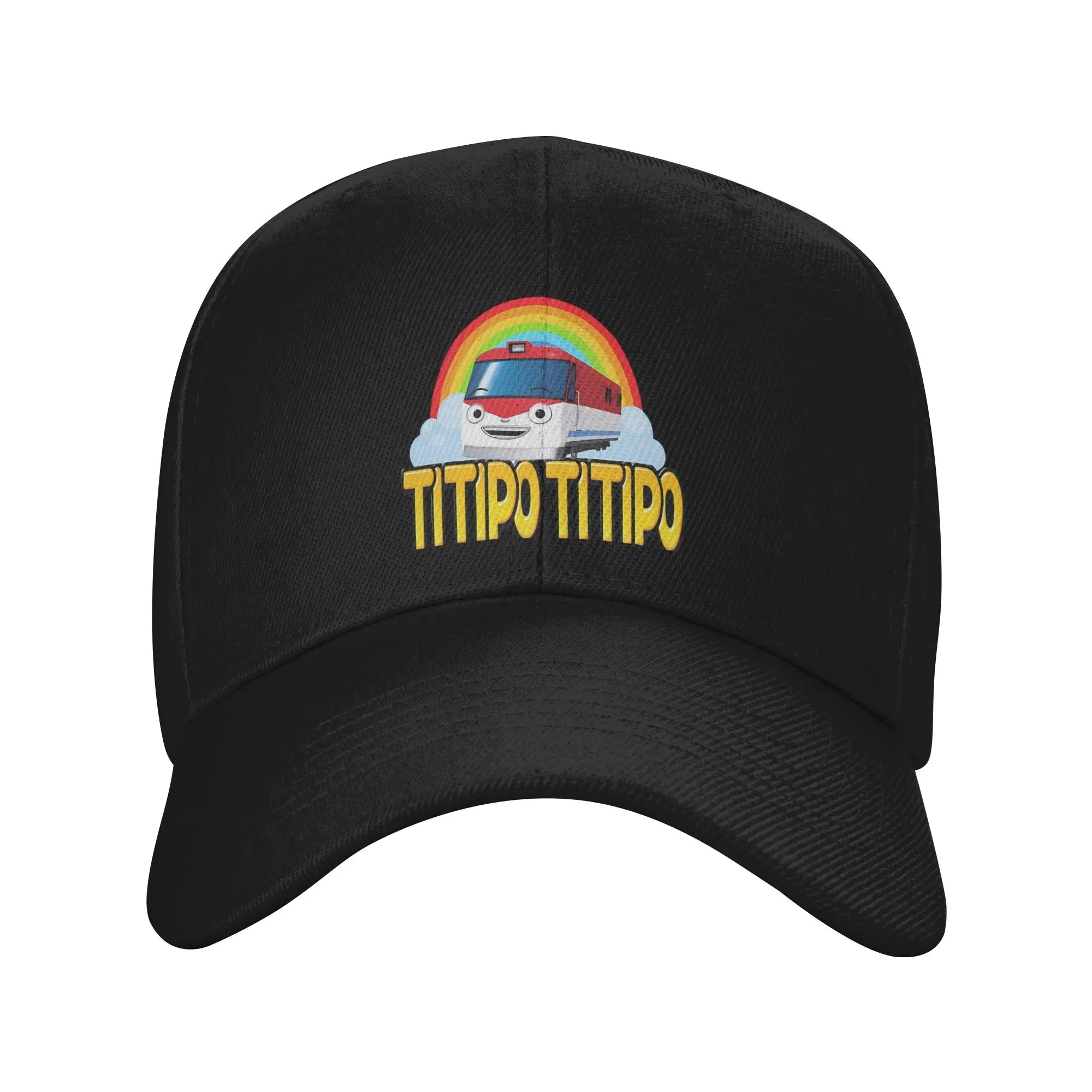 Fashion Titipo train Curved Brim Baseball Cap Easy To Clean Sun Visor