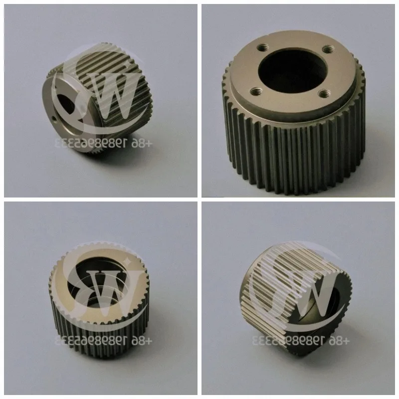 Heidelberg F2.028.023 Enhanced Feeder Belt Pulley 44-tooth Synchronous Belt Pul Heidelberg Machinery Parts