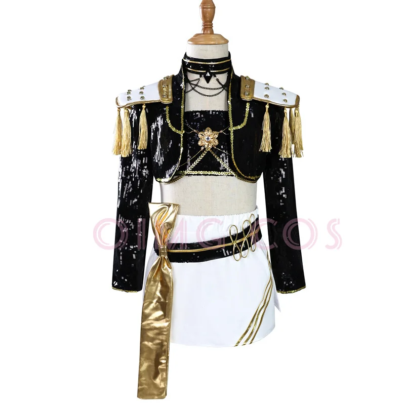 

Детский карнавальный костюм K-POP «Охотники на демонов» Руми, карнавальный костюм Миры Зои на Хэллоуин, вечерние костюмы, аниме-маскарад, женская игра