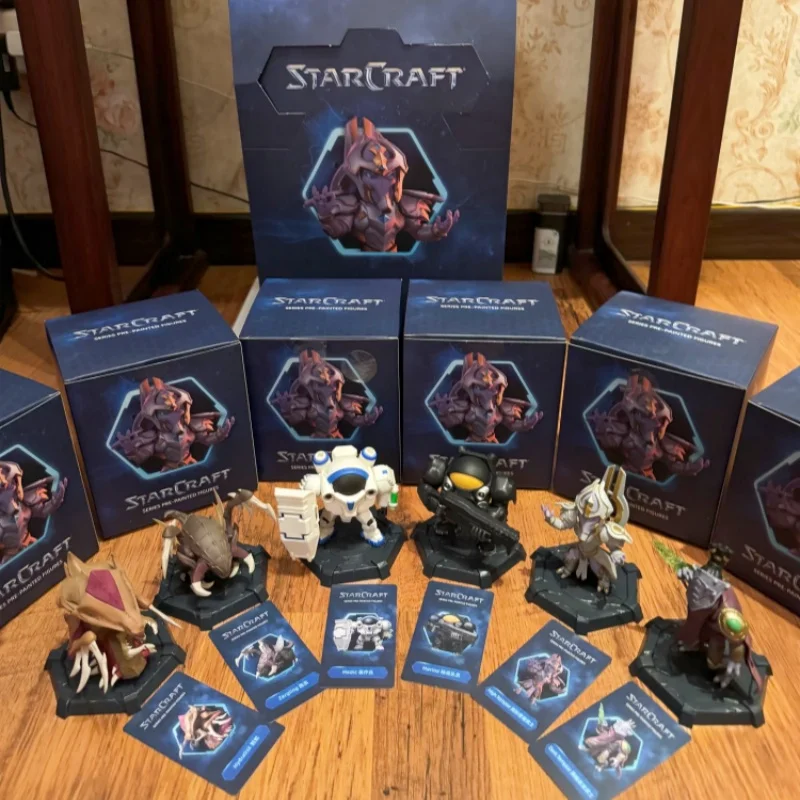 

Blizzard Official Authentic StarCraft First Series Blind Box Action Figures Game Periphery Collectible Model For Game Collectors