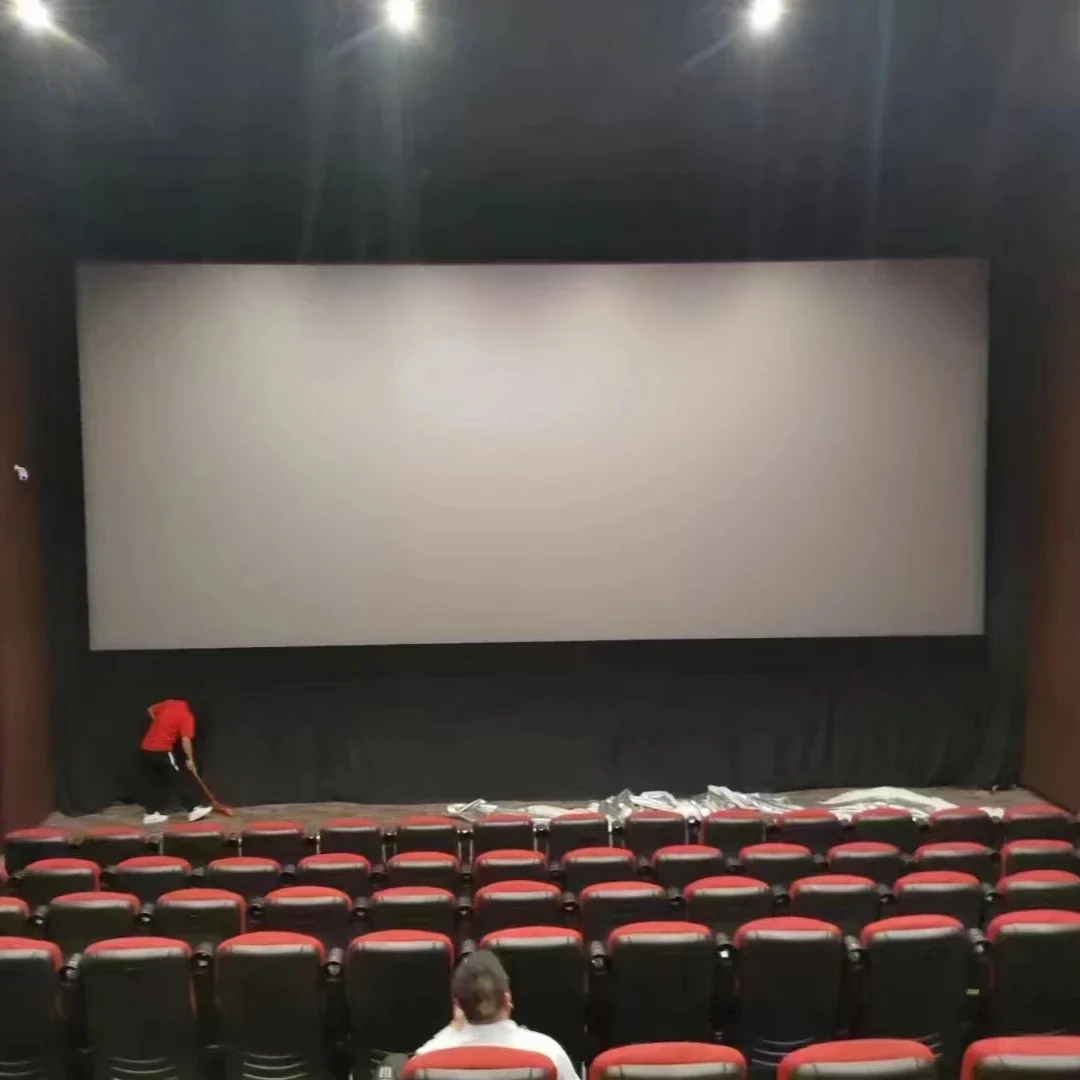 

Acoustically Transparent Screen Customize Any Size Professional Cinema Screens Fixed Frame Projection Screen