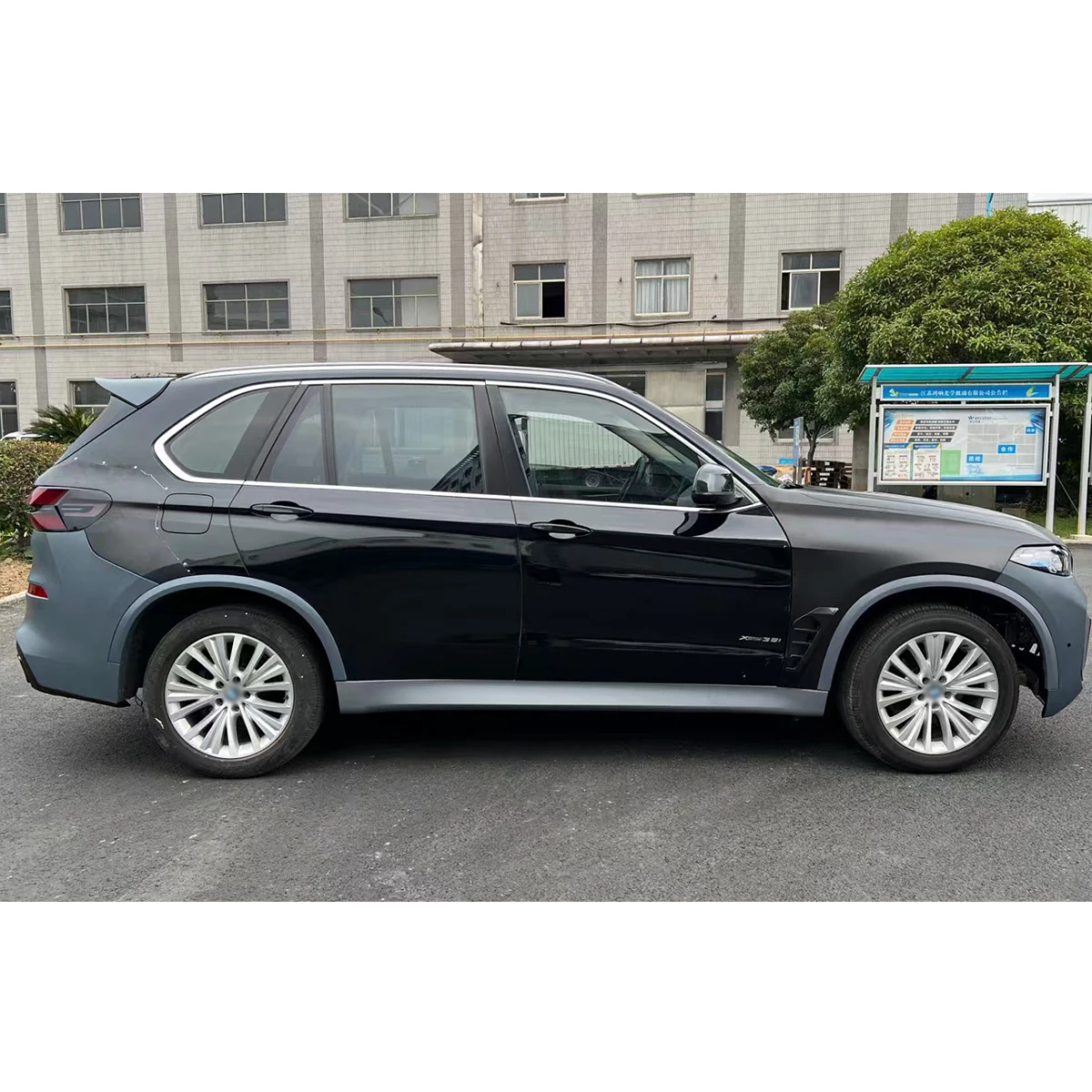 Hot Sale Auto Parts Contain Hood Fender Bumpers for BMW X5 F15 2013-2018  Modifide To 2024 X5MT LCI Look Like.