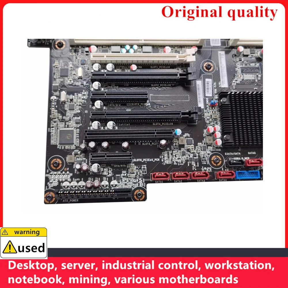 Used 100% Tested For  Lenovo ThinkStation P720 Workstation Motherboard 01LM602 00FC947 LGA-3647 DDR4 Mainboard