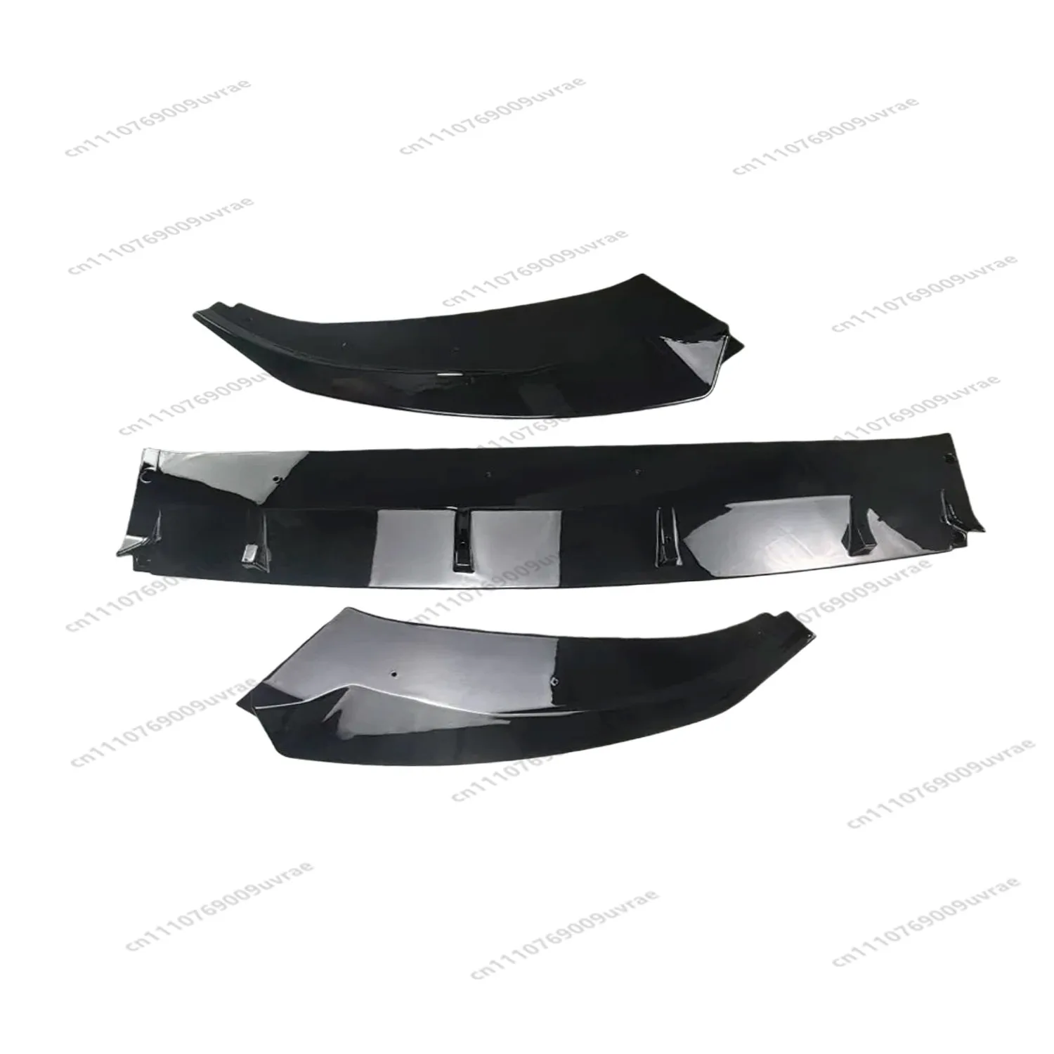 Gloss Black Max Style ABS Front Bumper Lip Spoiler Diffuser Splitter For VW Caddy MK5 2021-2026 Maxi/Cargo Bodyklits Tuning view 5