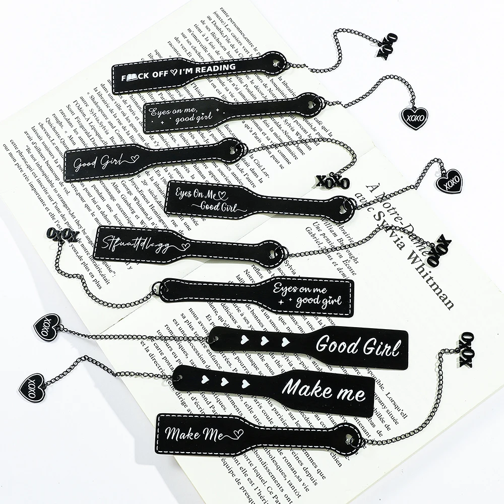 

Закладка для бутылки черного вина для гламурных женщин, закладка из нержавеющей стали, персонализированная закладка для чтения, стиль панк, праздничный подарок для меня