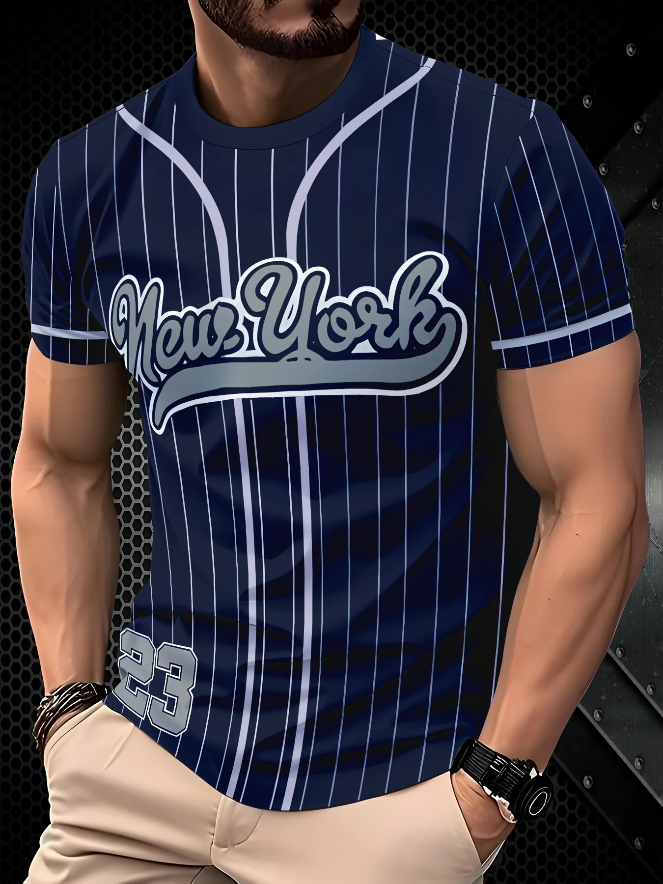 

Лето 2023, новая уличная модная футболка с 3D принтом и короткими рукавами, дышащая, быстросохнущая, спортивная повседневная футболка для мотоцикла