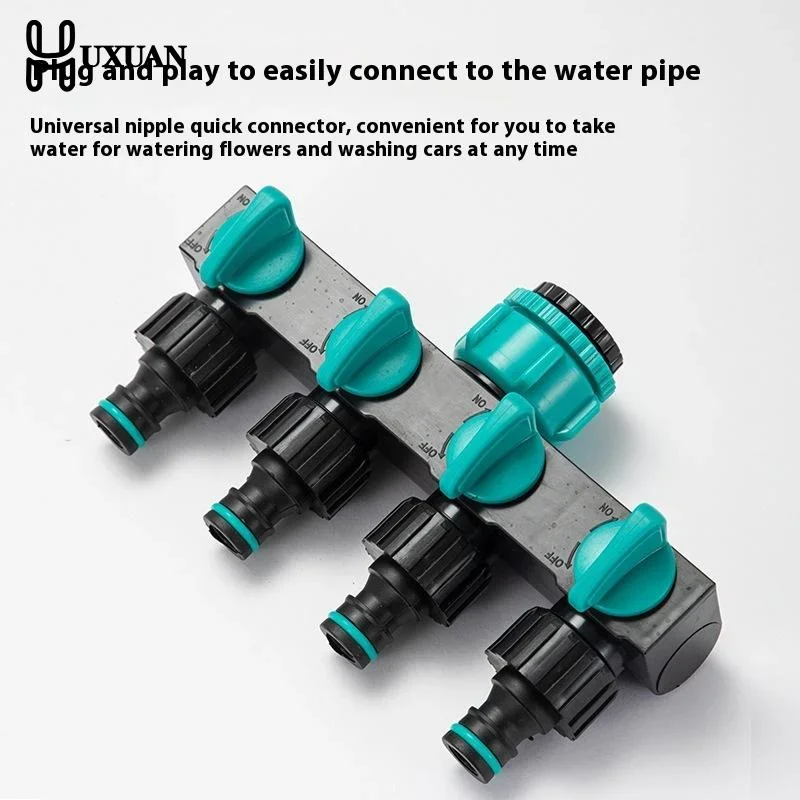 4-Way Water Splitters 1