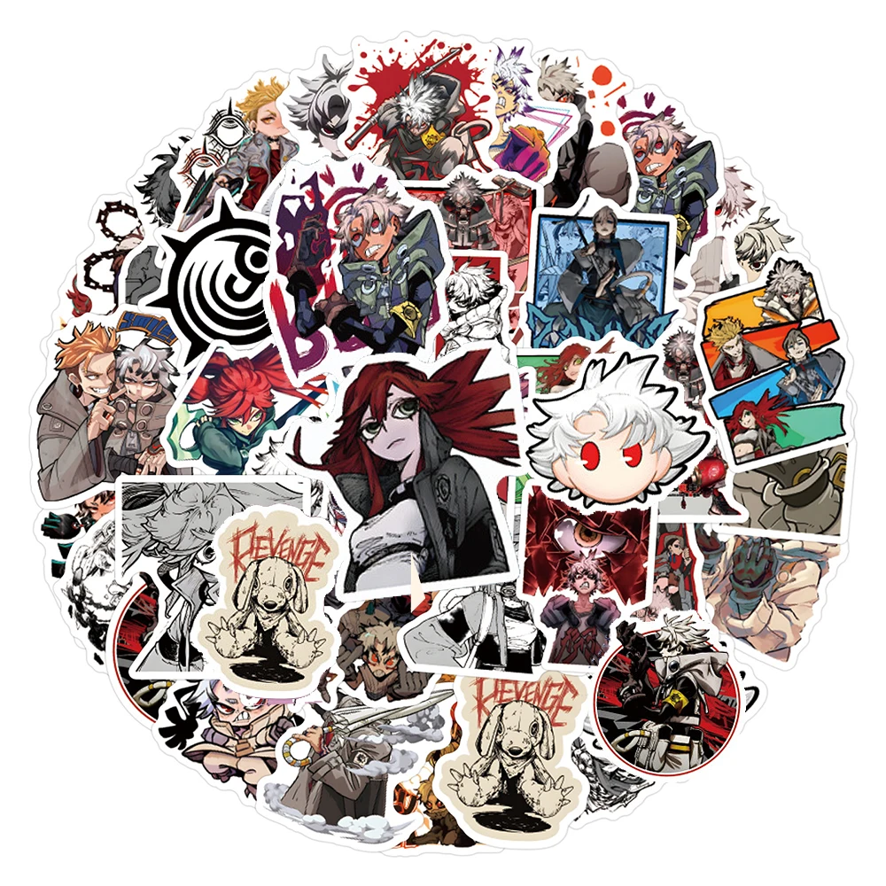 10/30/60 قطعة أنيمي GACHIAKUTA لوثر ملصقات الكرتون طفل الشارات لعبة الكتابة على الجدران سكيت الهاتف المحمول كول DIY بها بنفسك ملصق مضاد للمياه #2