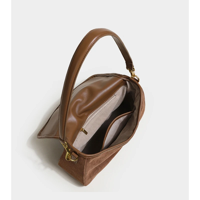 2023 Fashion Bags for Women Suede Soft Leather Handbags Designer Luxury Messenger Bag Ladies Shoulder Bag Crossbody Bag